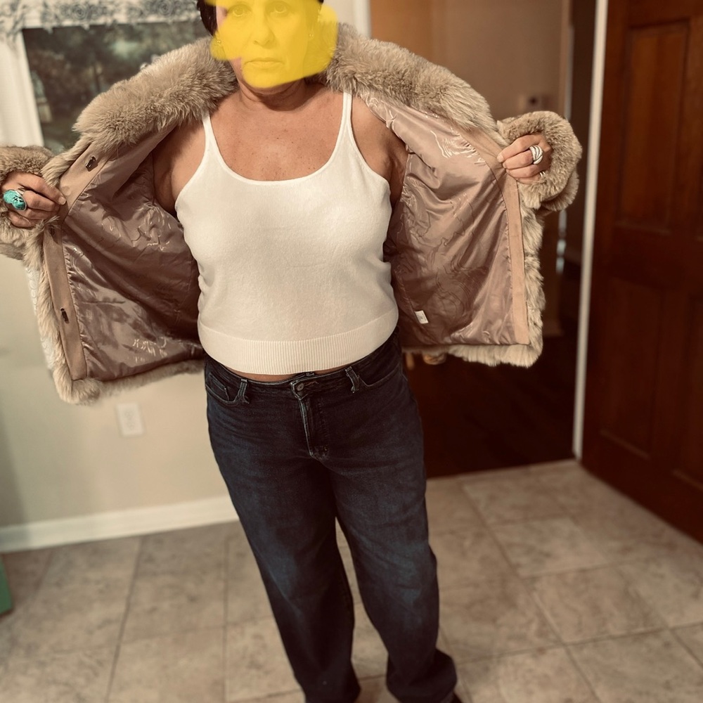 Authentic fox fur jacket - Picture 5 of 7